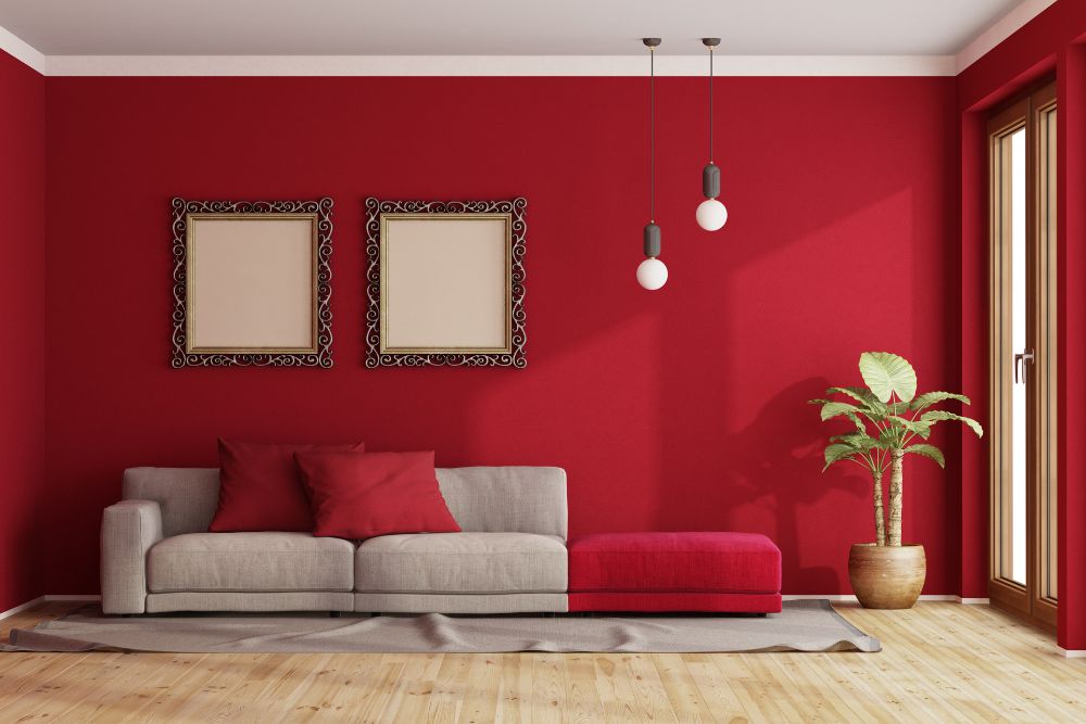 Red in Interior Design